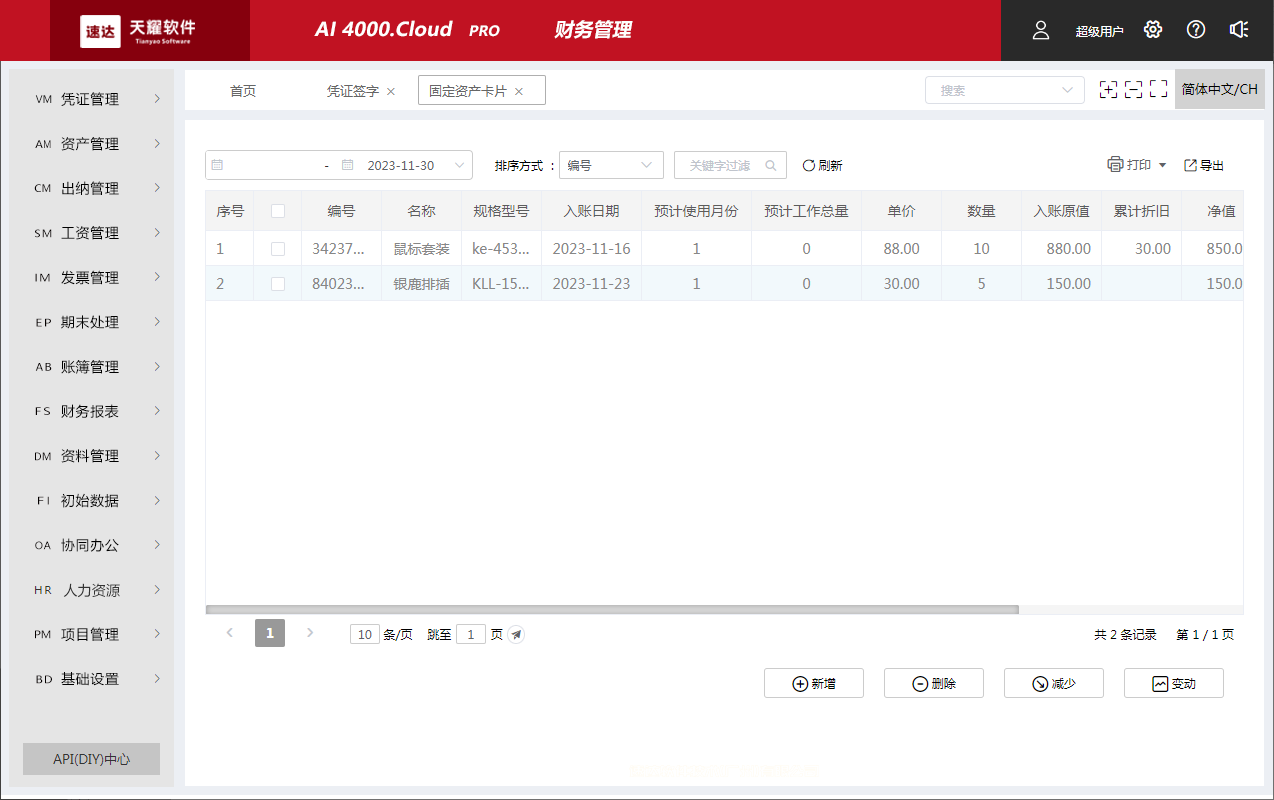 天耀AI 4000.cloud PRO