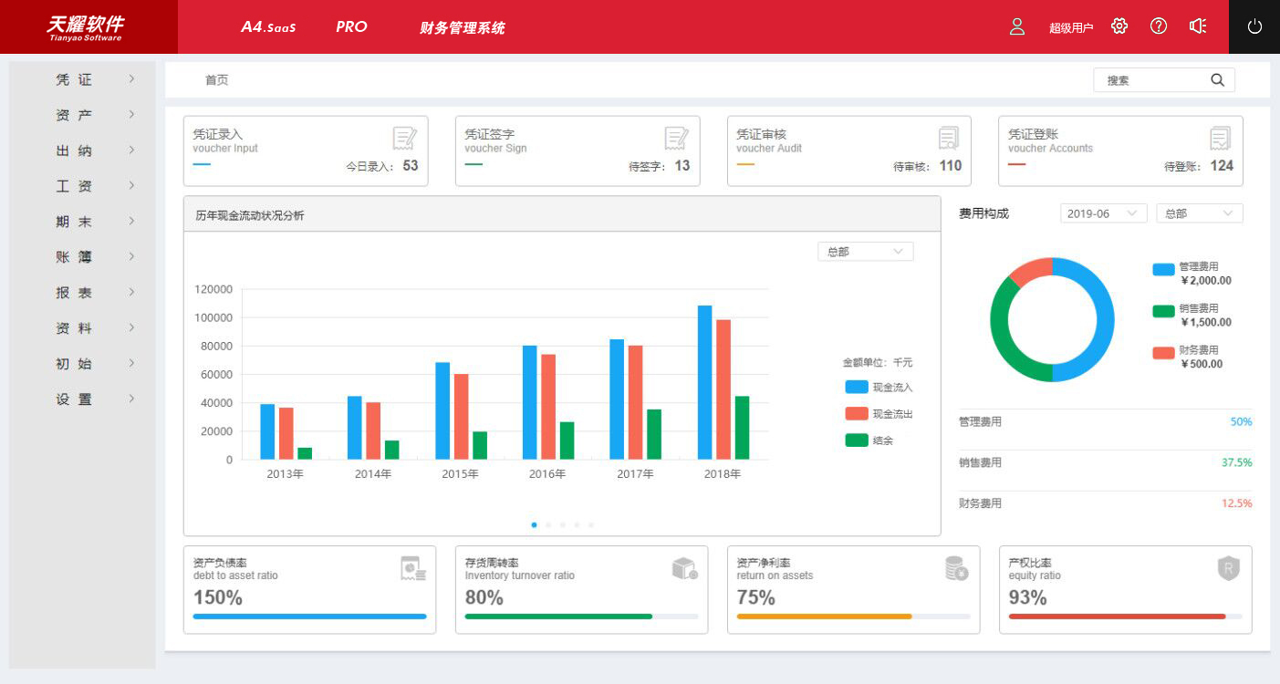 天耀财务管理软件